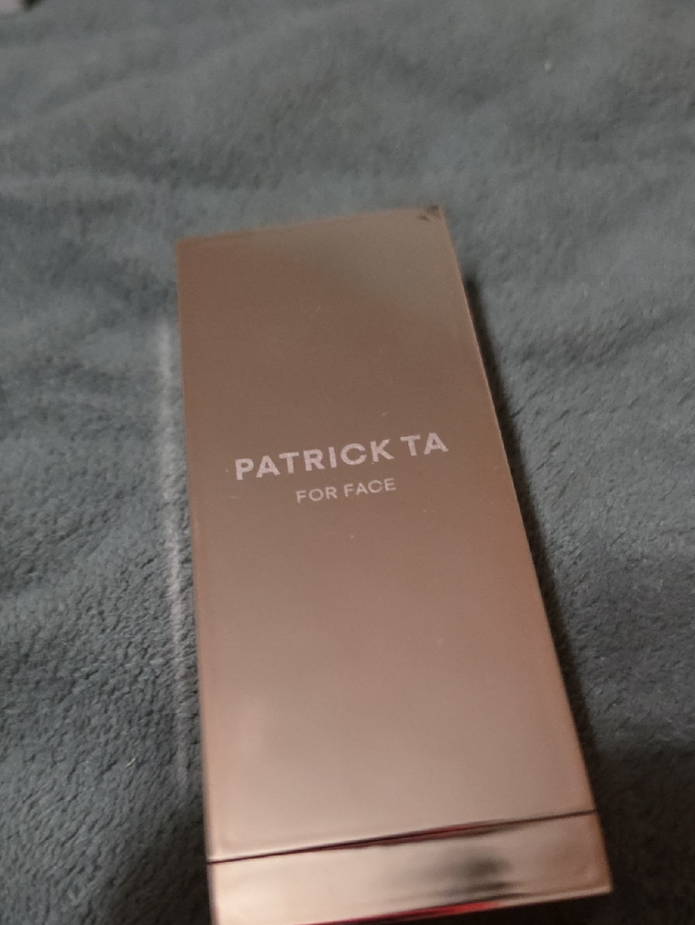 Patrick Ta Rose Gold Metallic Compact Case Shes That Girl
